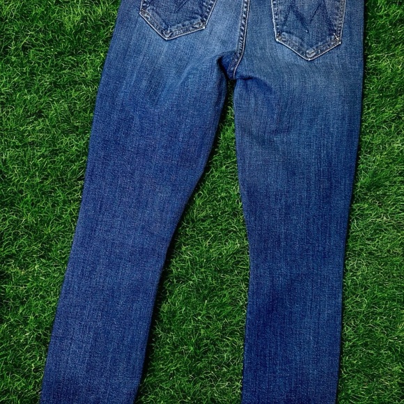 MOTHER Denim ‘The Looker Ankle Fray’ Skinny Jeans in “Right of Passage” Size 24 - Picture 15 of 16
